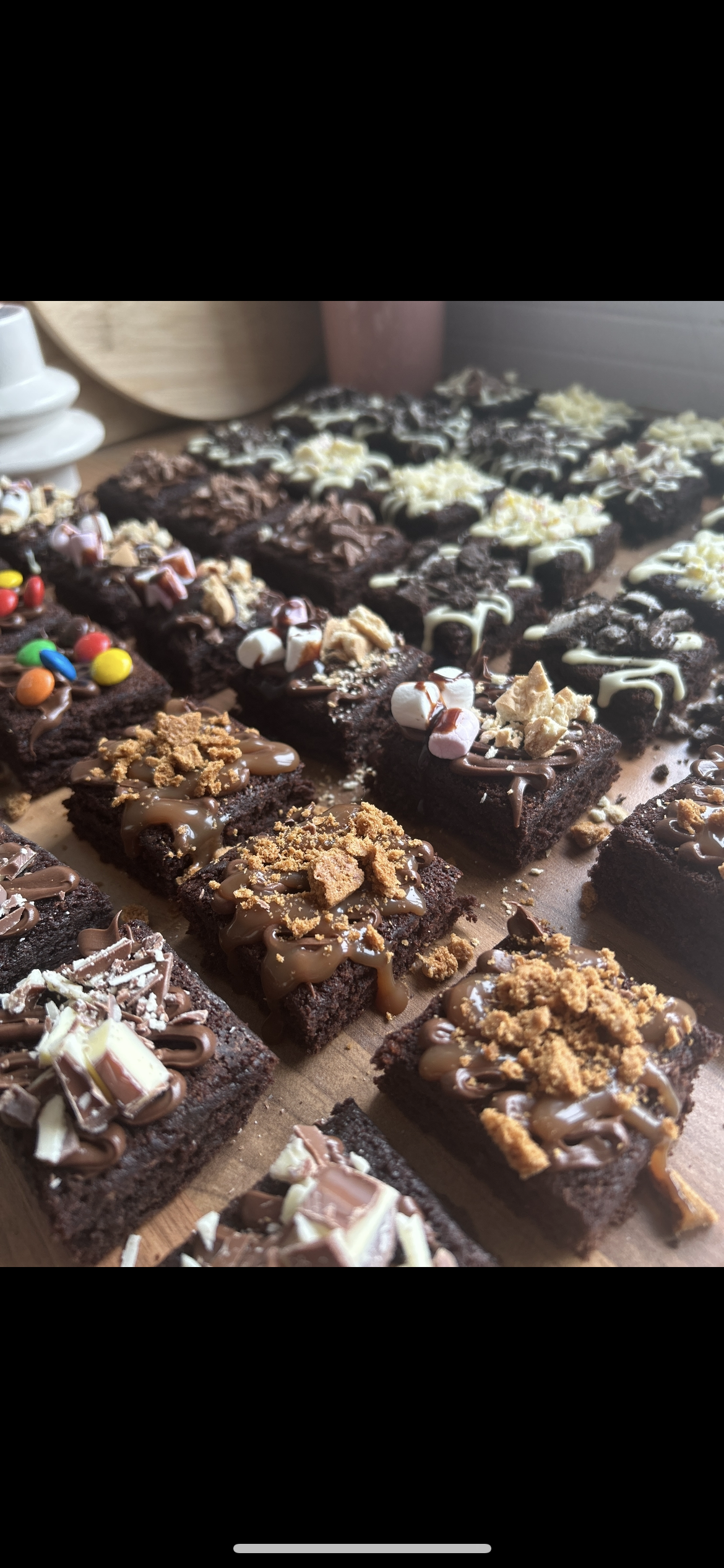 Mini Brownie Bite Box