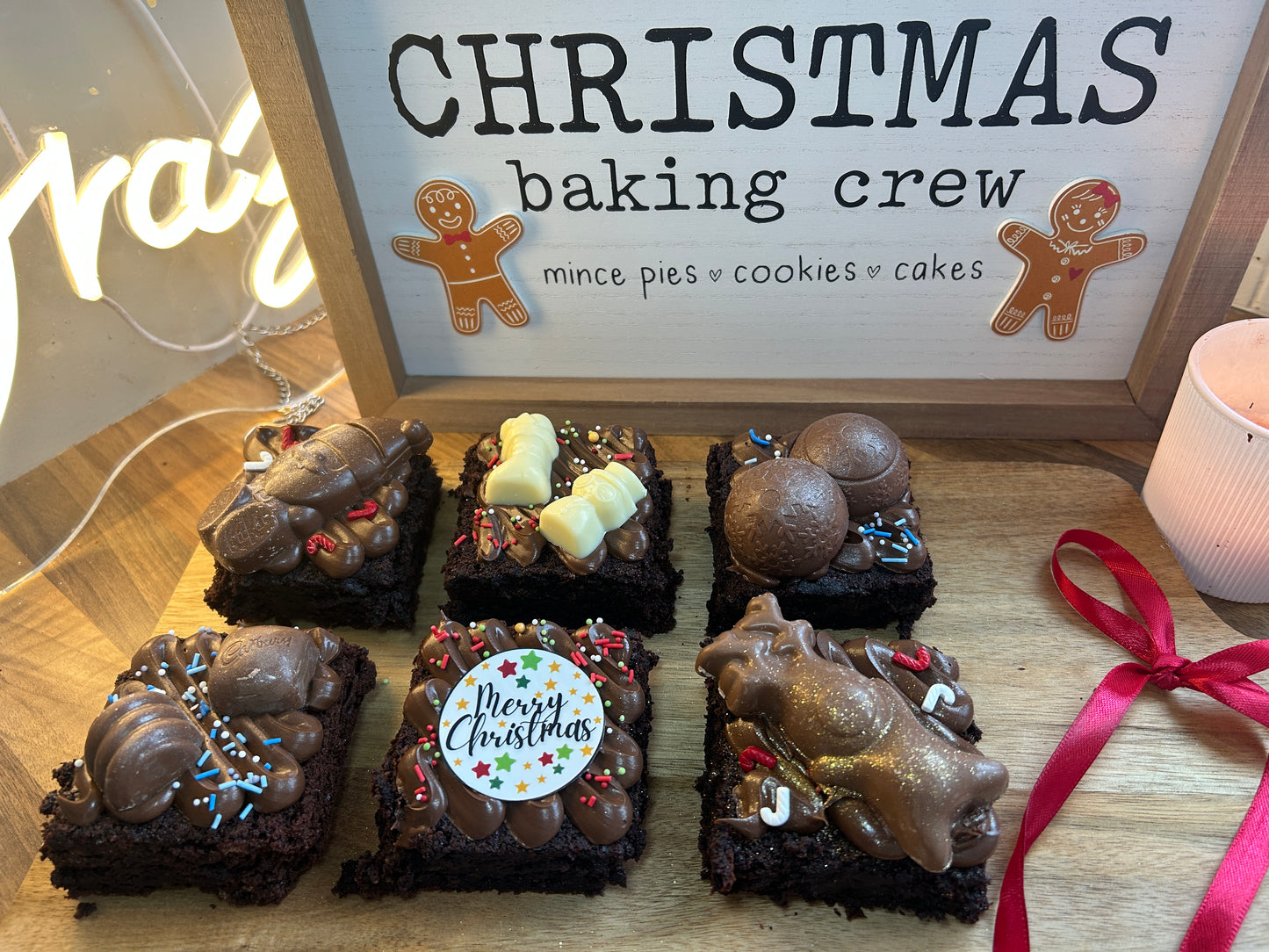 Christmas Edition Brownie Box