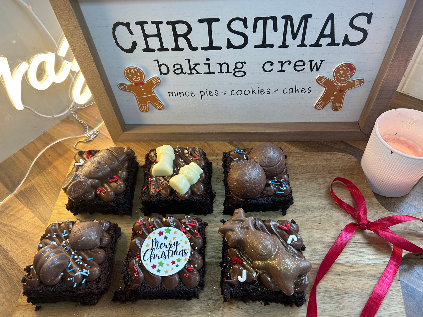 Christmas Edition Brownie Box